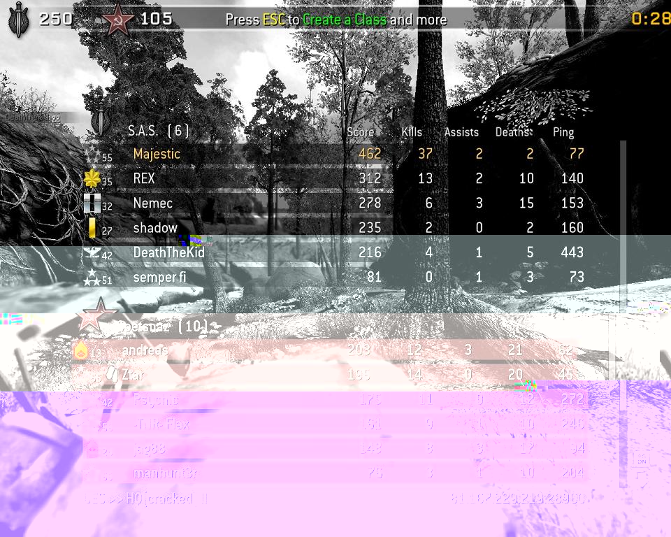 Sniper rifle, and picked up weapons. 33 Kill streak on this one!