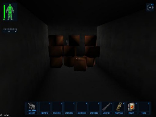 Blocking off the route in Stalkyard map