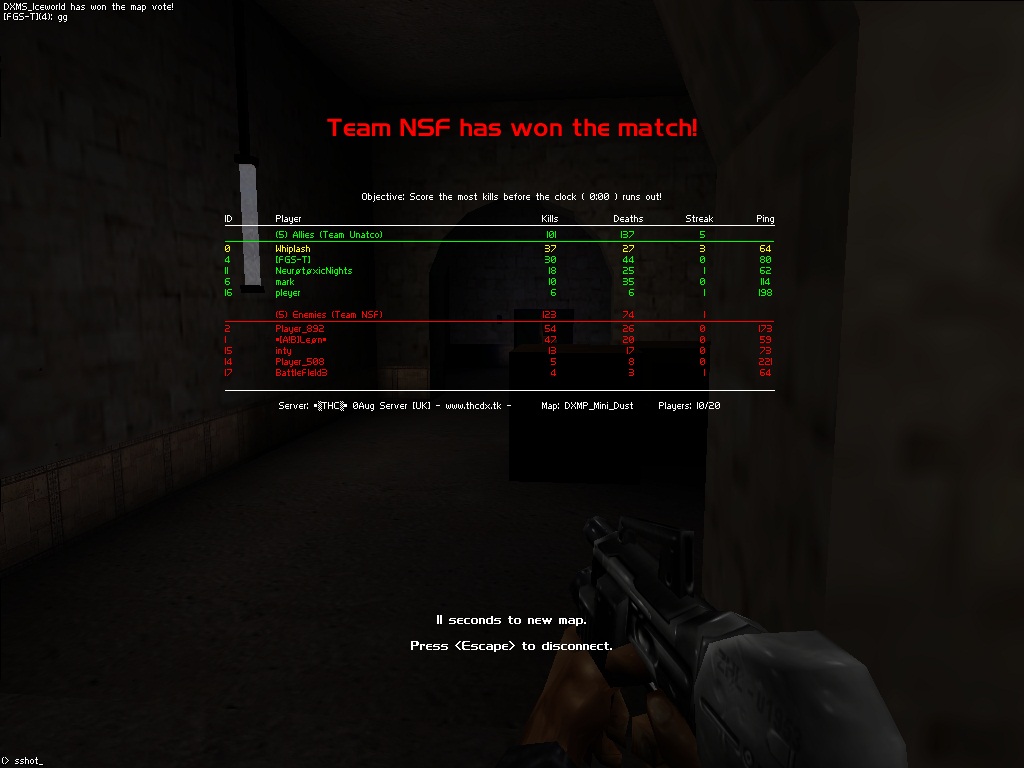 My favourite pics are those of me &quot;holding my own&quot; when on an outgunned team.