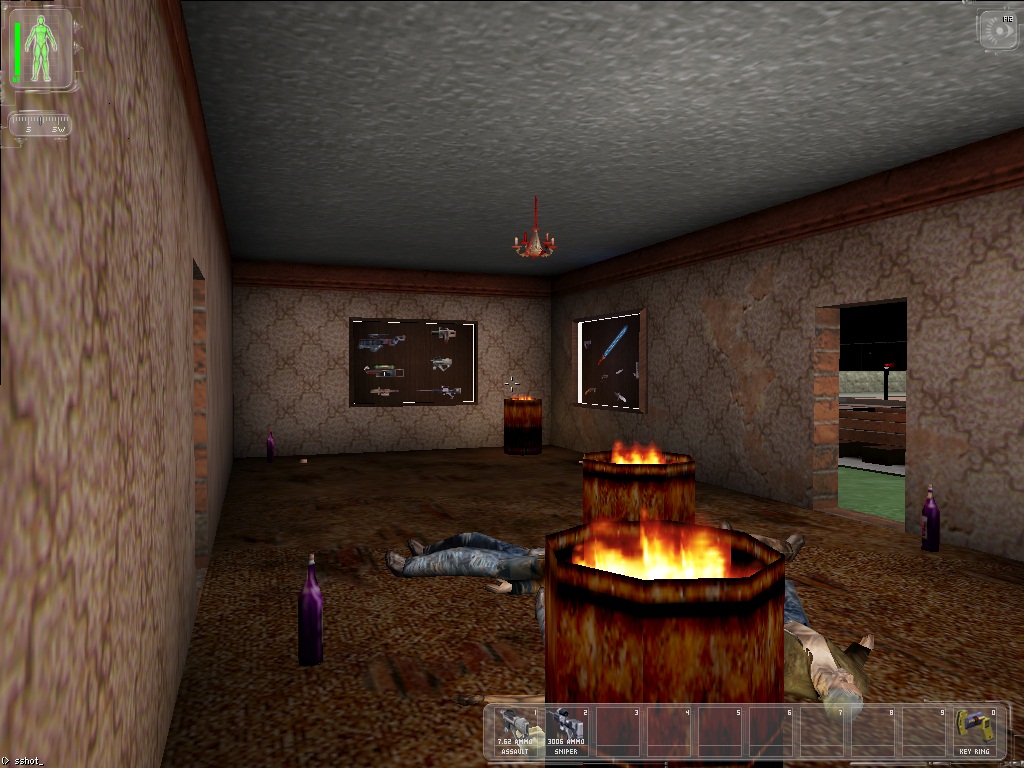Bums had been living in an abandoned crossing keepers cottage. That was before MJ12 got through with them :(