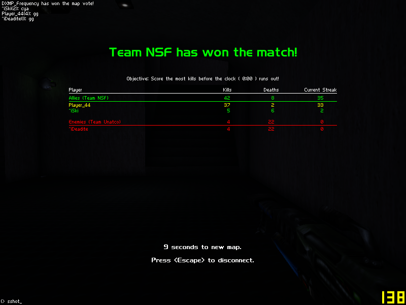 First AltFire game after about 2 monthes absence